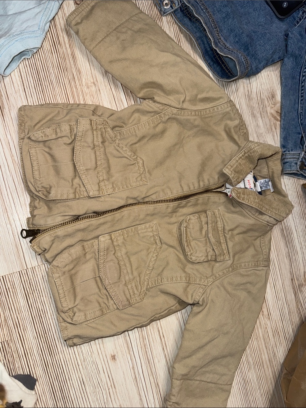 GAP Kids Tan Utility Jacket